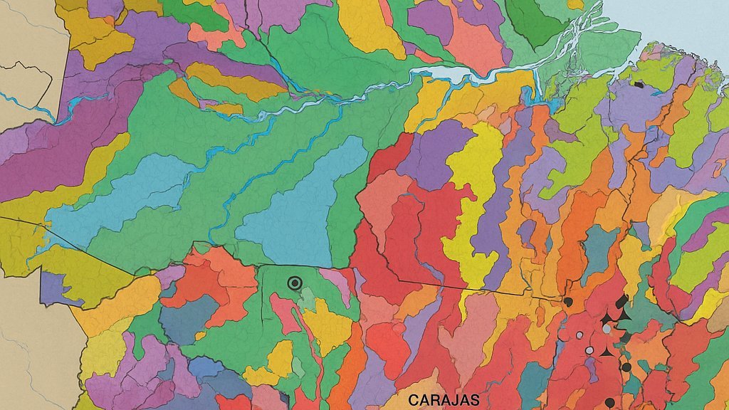 Mapa Geológico Região Norte